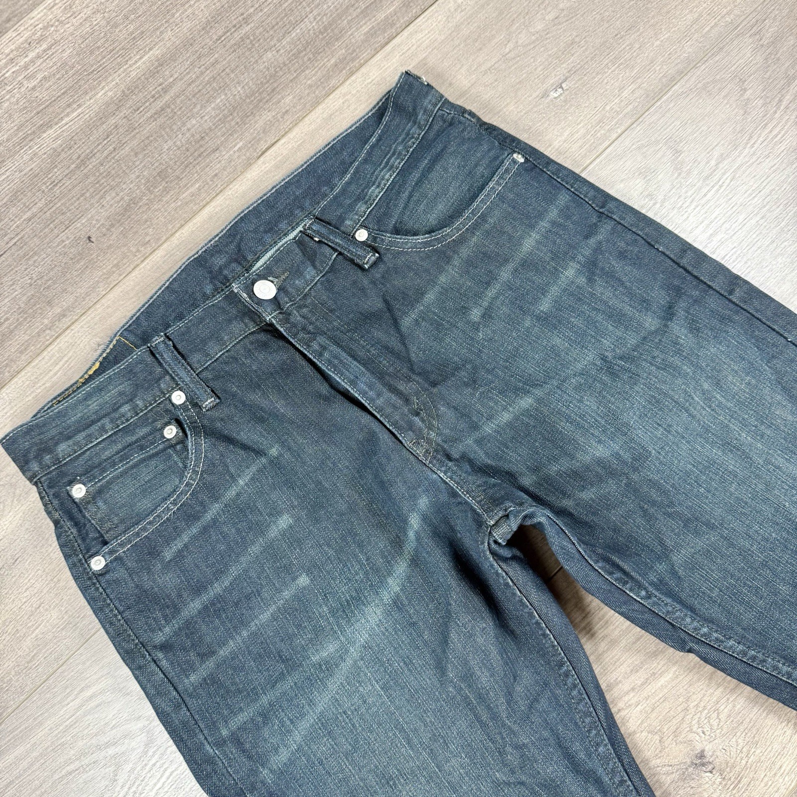 Levi’s 527 Low Rise Boot Cut Jeans Men’s 33 x 30 Blue Dark Wash Denim
