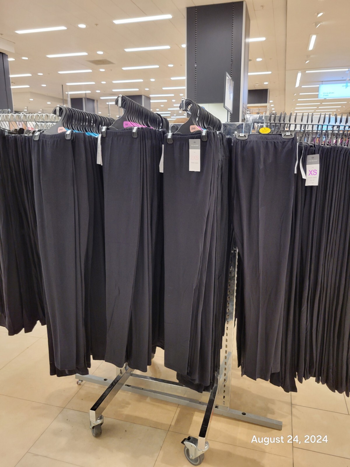 Primark Womens Ladies Girls Black VISCOS Leggings New Sizes 4 TO 24