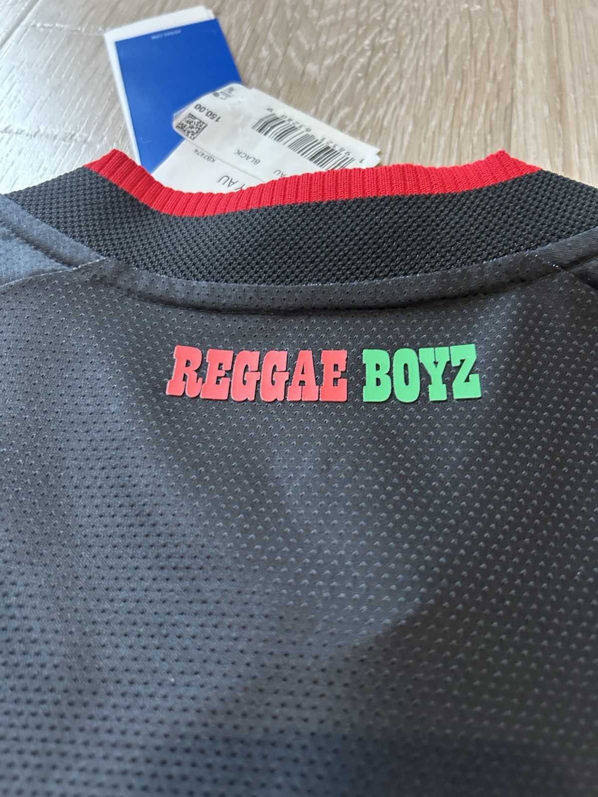 adidas Mens Jamaica 26 x Bob Marley Away Authentic Jersey Reggae Boyz Ajax FIFA