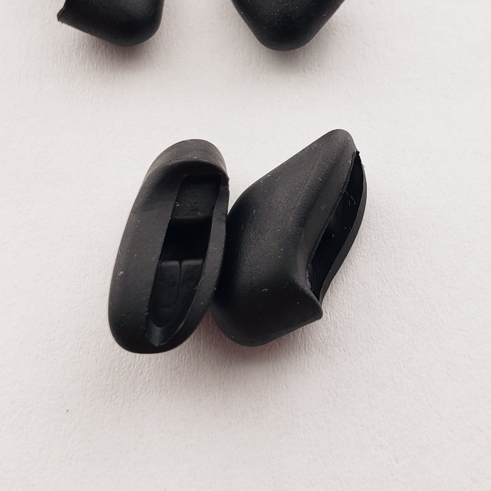 2 Pack – Authentic Oakley Flak Jacket 2.0 Large Black Replacement Nose Pads