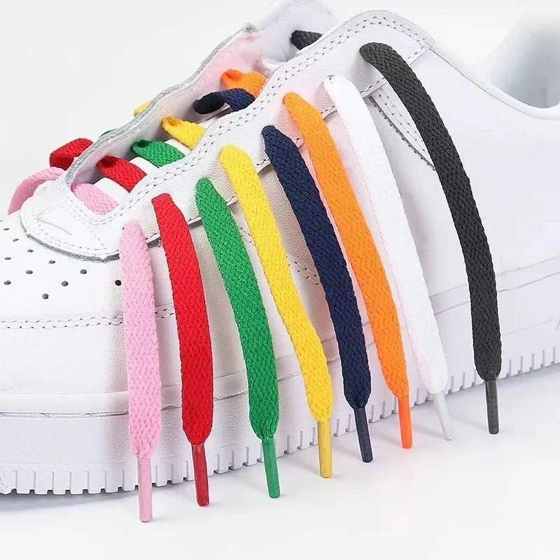 1 Pair Flat Shoelaces Shoe Strings Replacement for Sneakers Athletic Shoes Boots