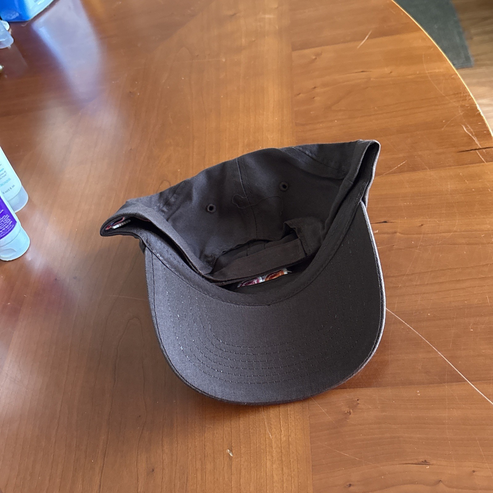 DUNKIN’ DONUTS Hat – BROWN DD DNKN – 100% Cotton – Old Logo – Brand New