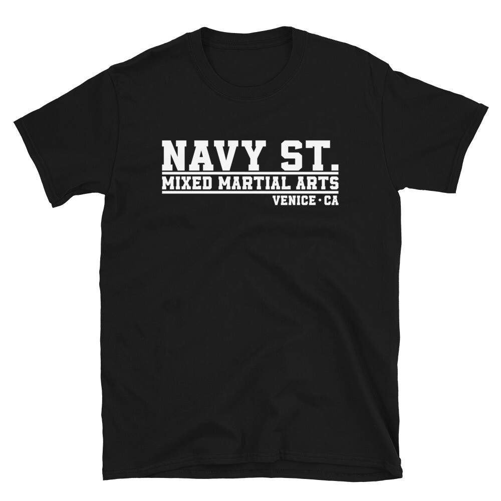 Navy ST. Shirt Kingdom MMA Mixed Martial Arts – Navy Street Unisex T-Shirt