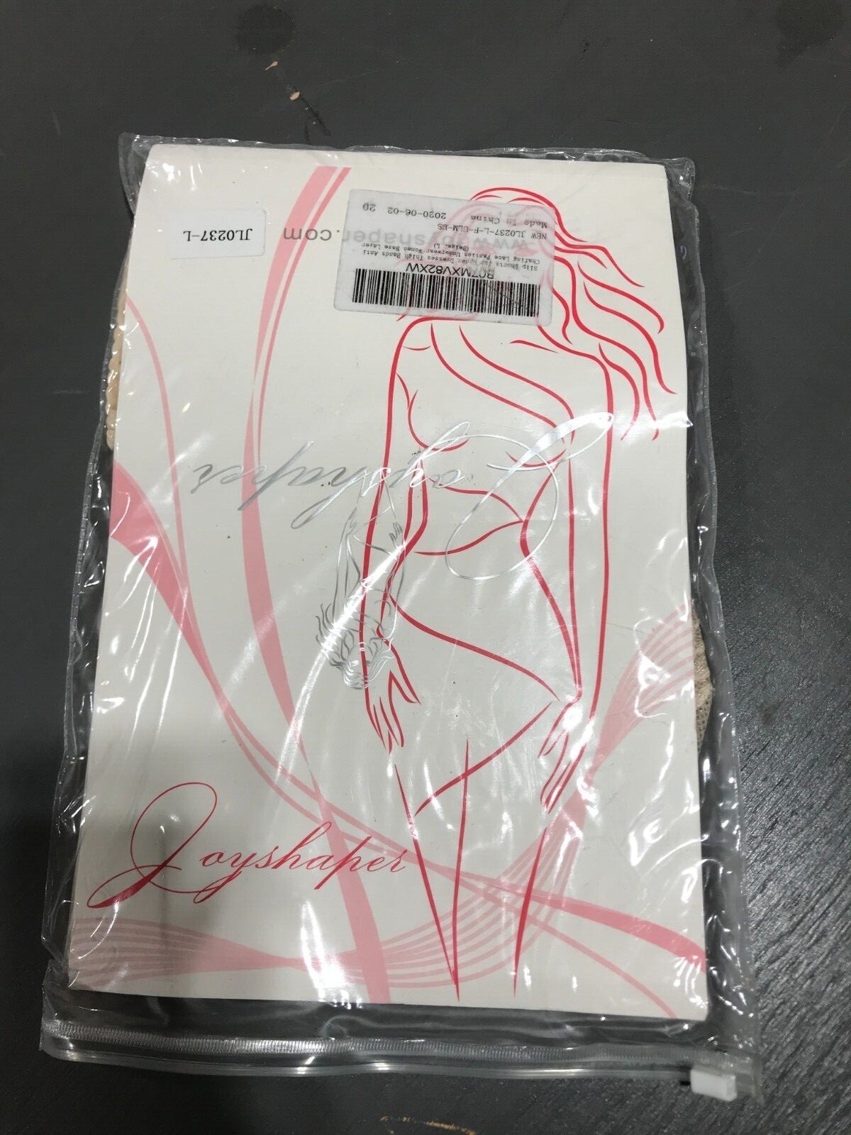 JoyShaper Slip Shorts Under Dresses Thigh Lace Trim Panties Base Layer L Beige