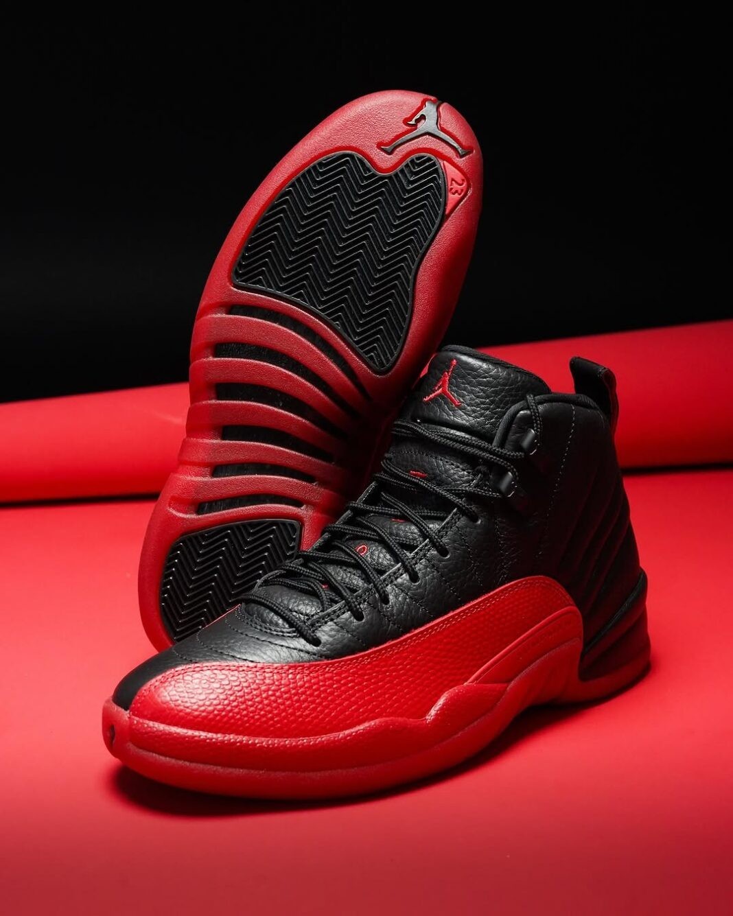 NEW Jordan 12 Retro Flu Game CT8013-002 Black Red 2025 Men’s Size US 7-12