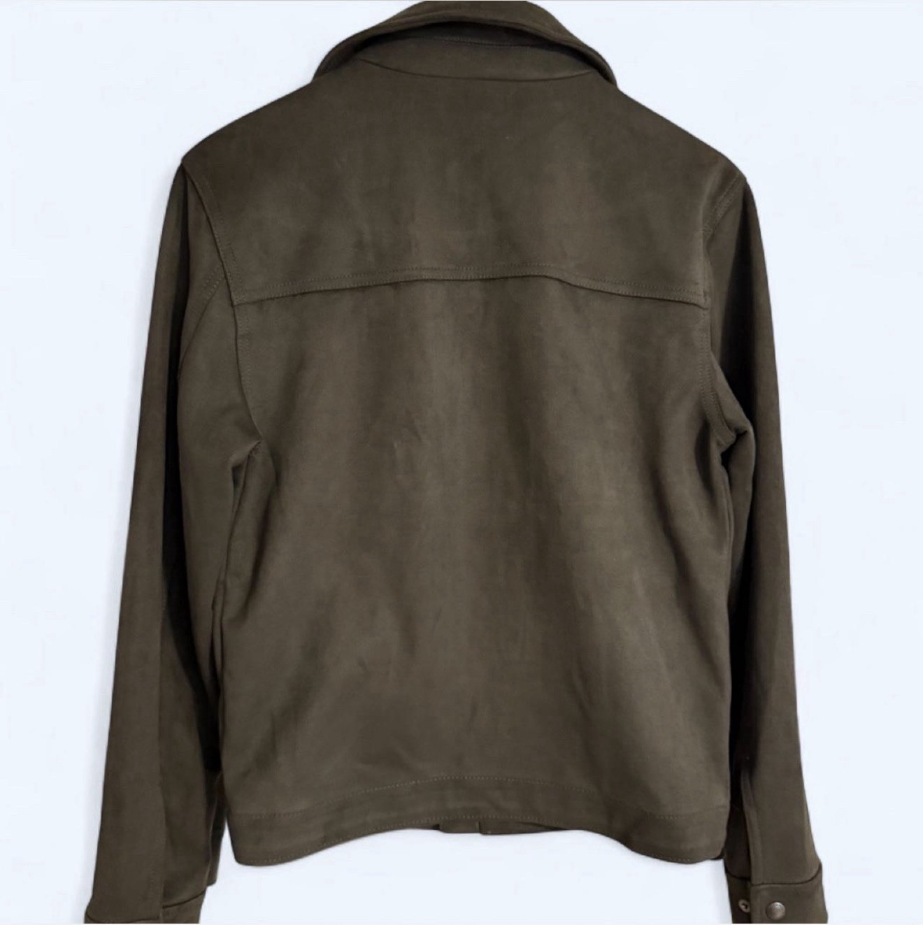 Banana Republic Men’s Green Jacket XS Zip/Button Pockets