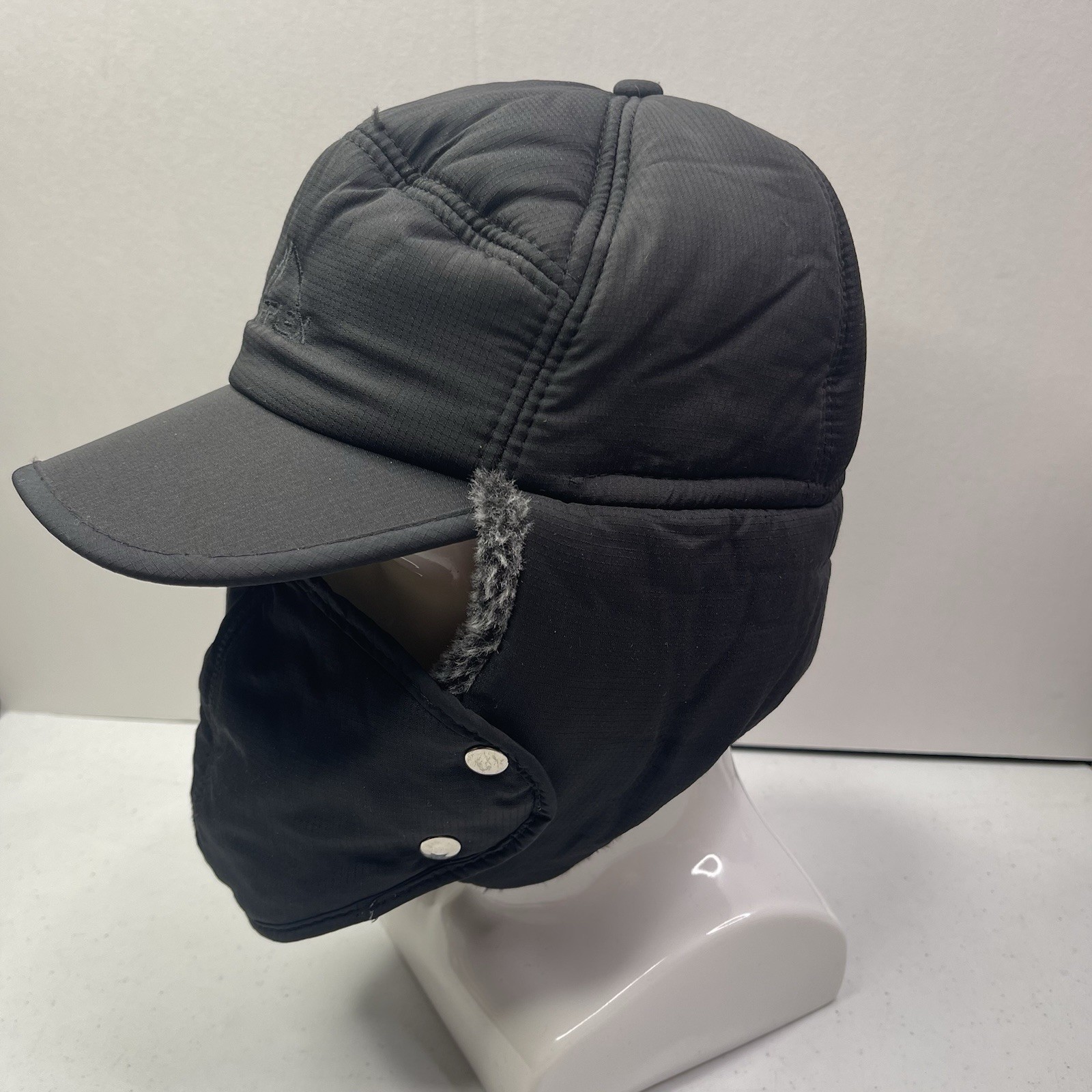 Winter 3 in 1 Thermal Fur Lined Trapper Hat with Ear Flap Full Face Warmer Cover