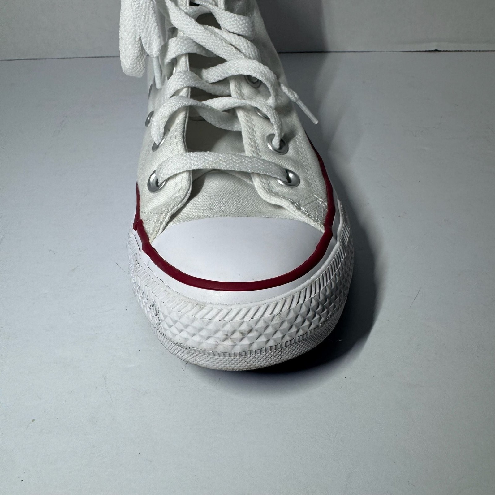 Converse Chuck Taylor All Star High Top Sneakers in Optical White 4 Men