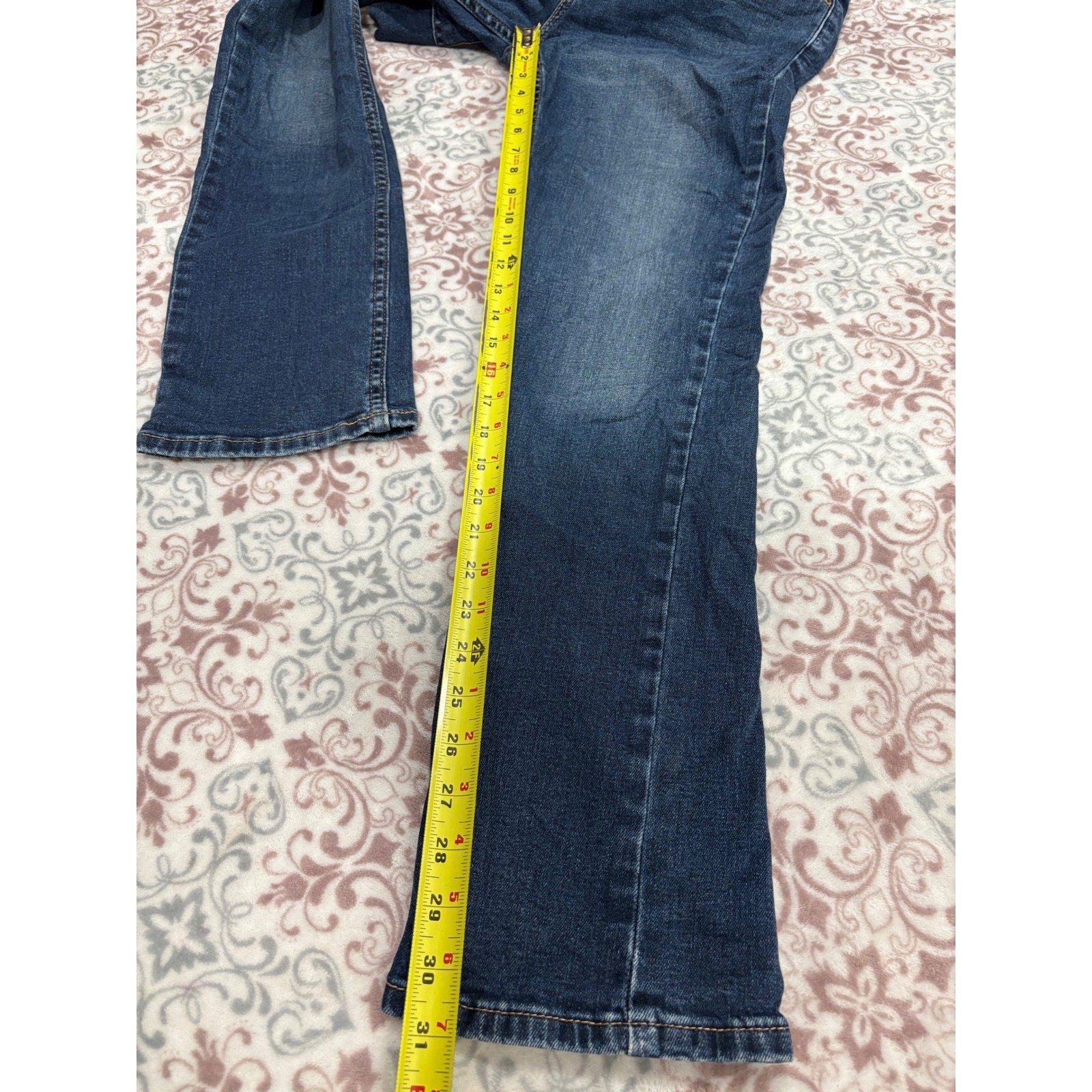 Hollister Mens Slim Straight Epic Flex Jeans Blue Wash W29 L32