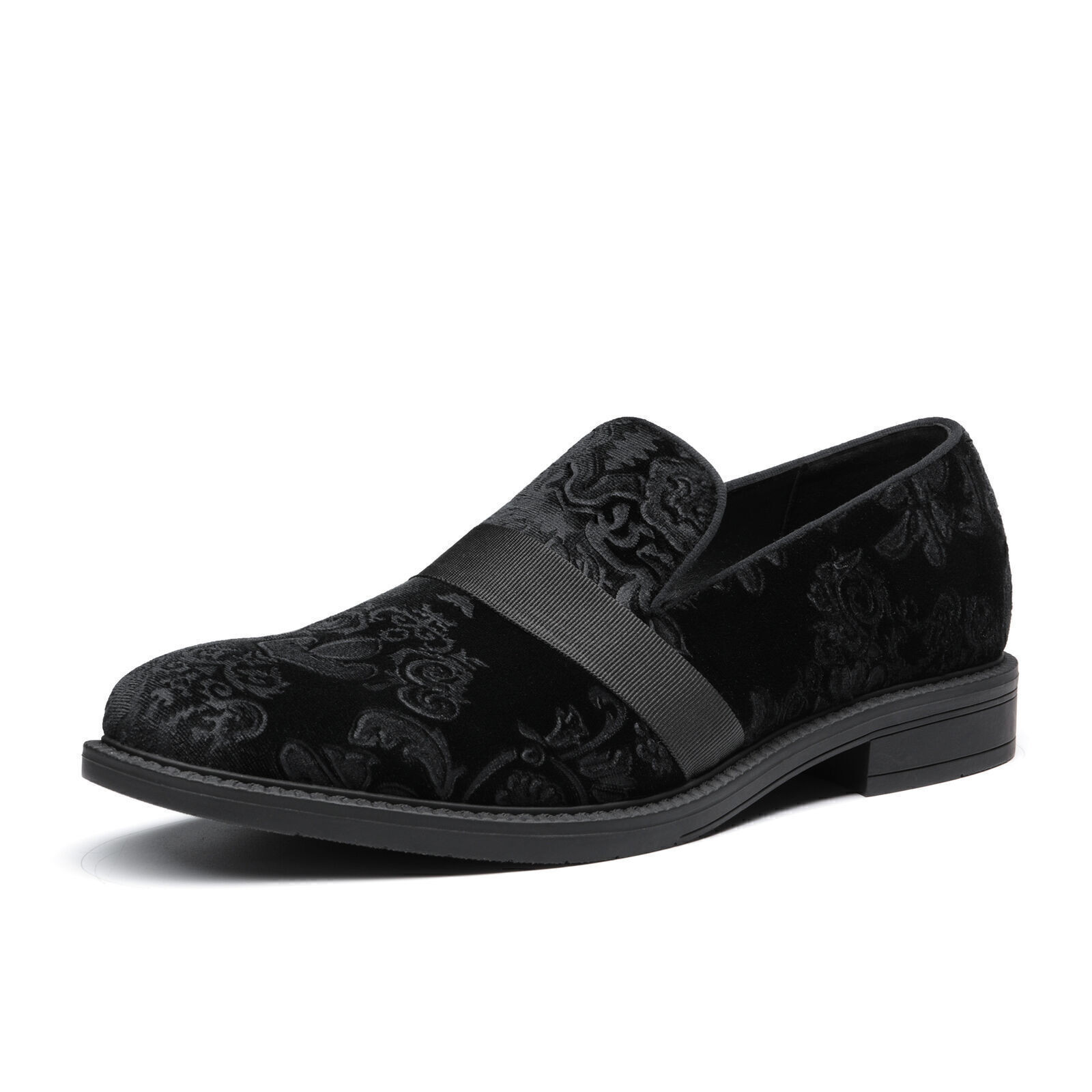 Bruno Marc Men’s Dress Tuxedo Shoe Slip-on Patent Leather Loafer Versatile Style