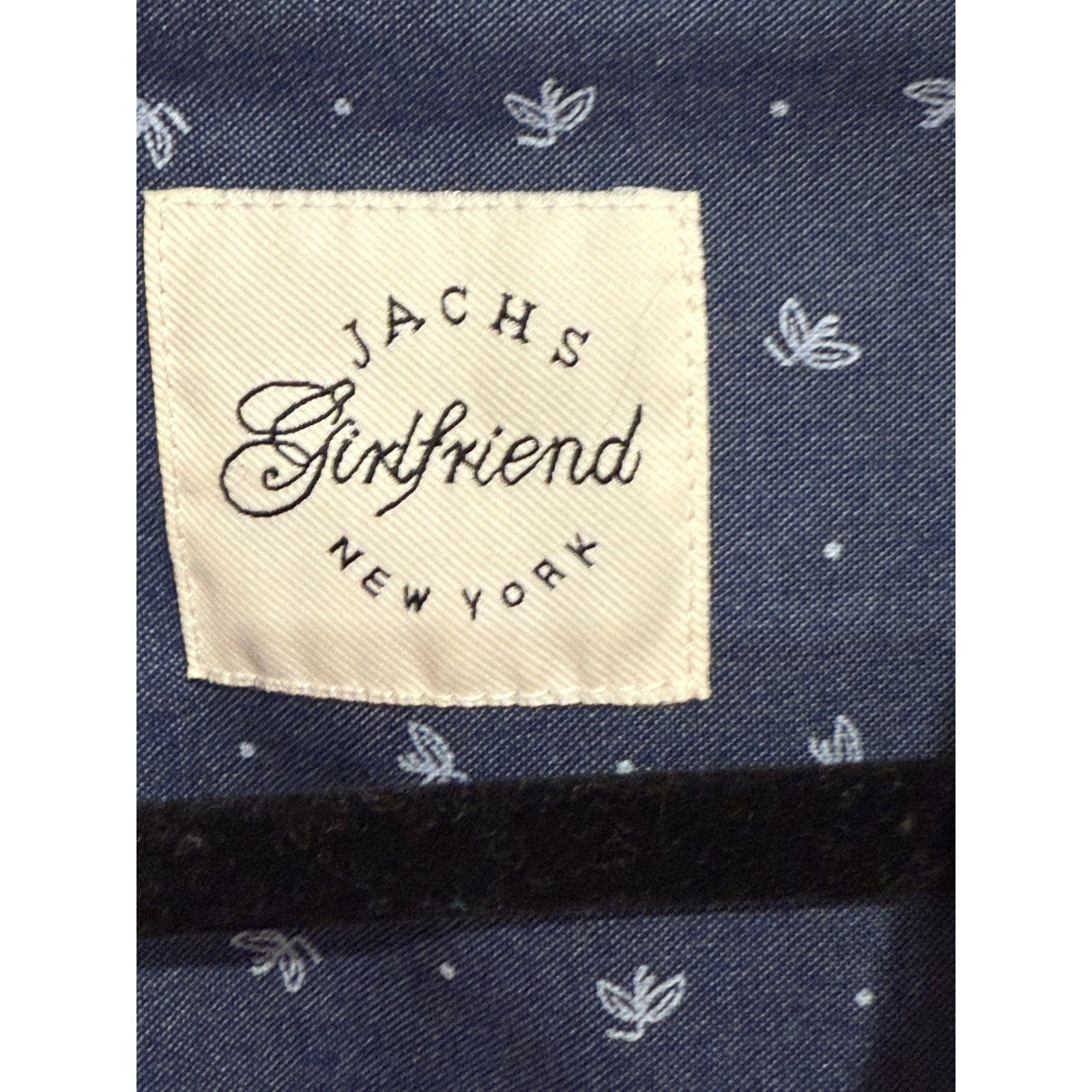 Jachs Girlfriend Purple Plaid Flannel Button Down Shirt Fleece Lined Pockets M