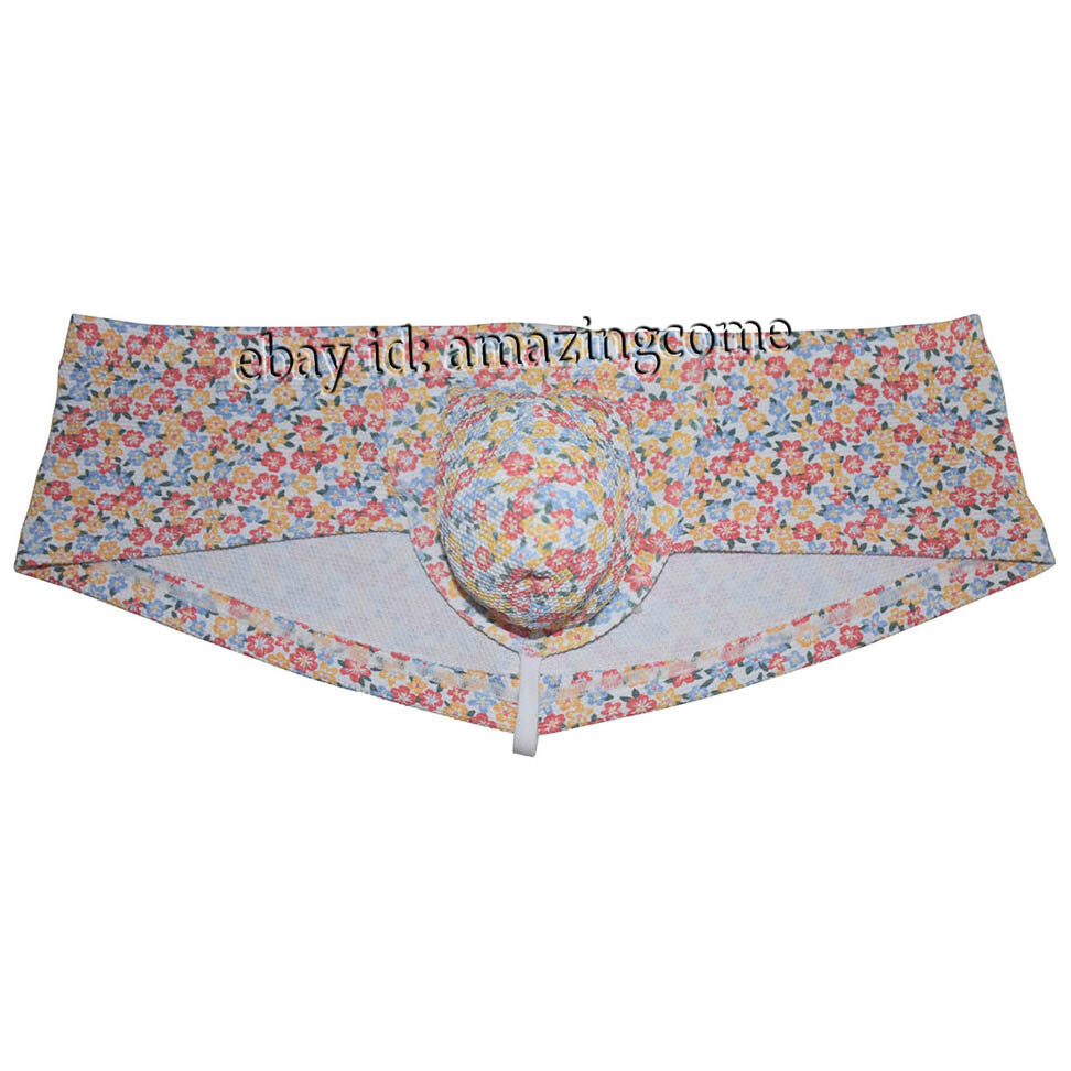 Men Bubble Knitted Fabric Thong Boxers Underwear Soft & Elastic & Cheeky Briefs