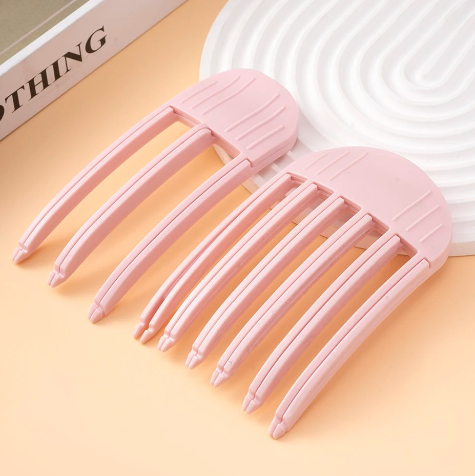 3pcs Fluffy Hairpin Curling Bangs Clips–Volumizing Root Lift Hair Styling Tools