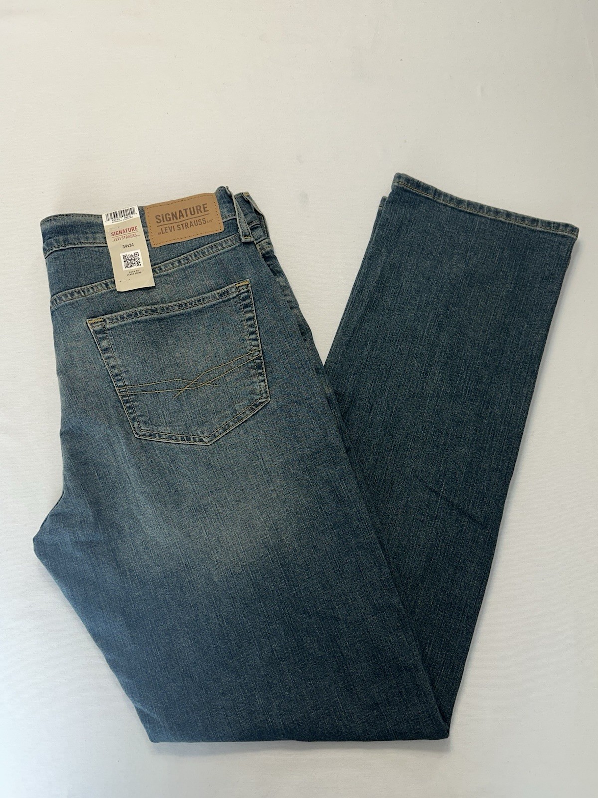 Signature By Levi Strauss NEW Men’s Straight Flex Jeans