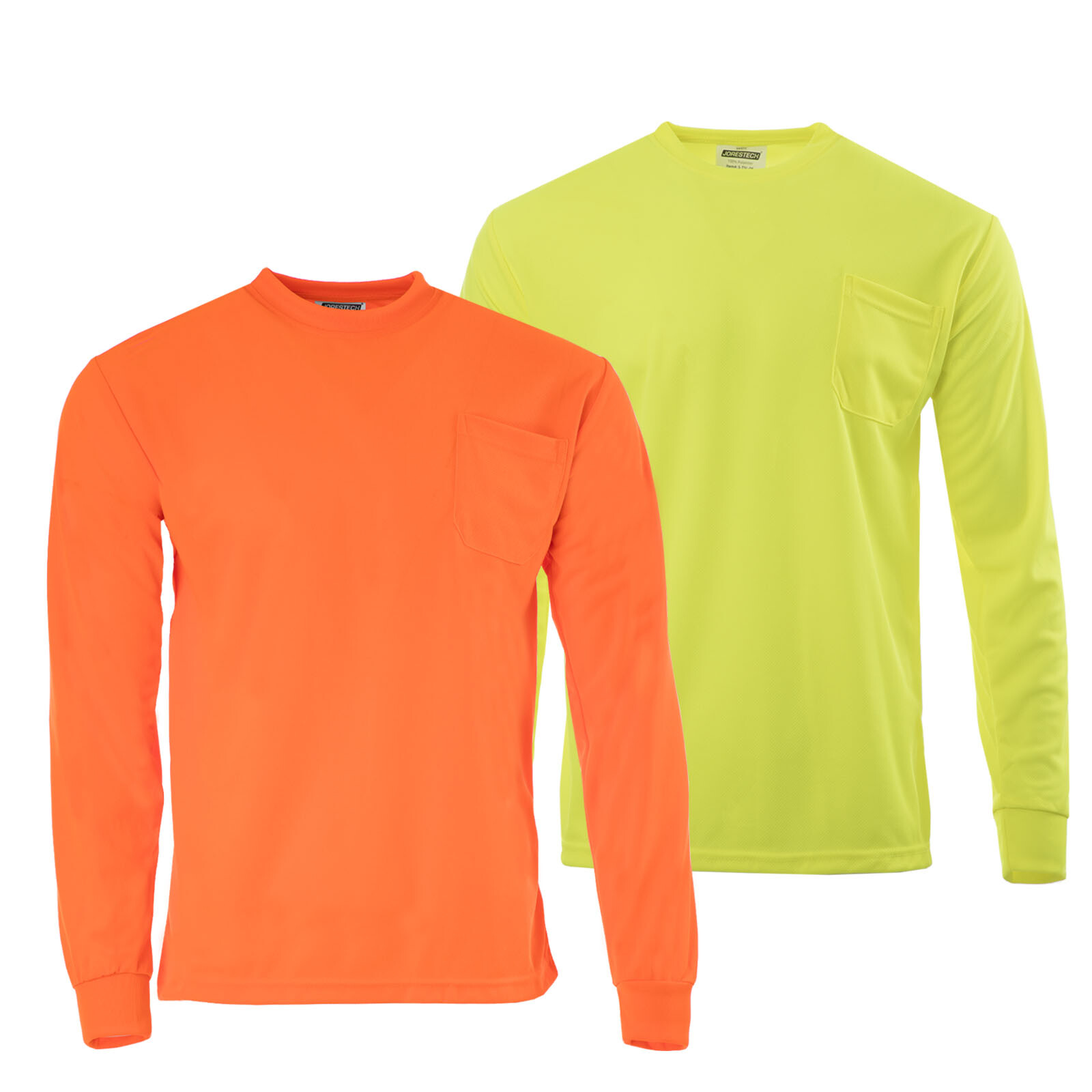 Safety Long sleeve Shirt with external Convenience Pocket