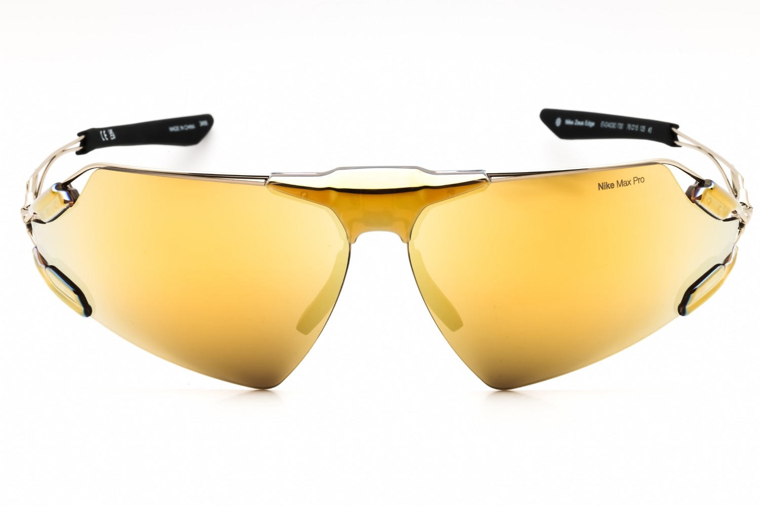 NIKE NKEV24030-700-76 Sunglasses Frame Size 76mm 125mm 05mm GOLD Men
