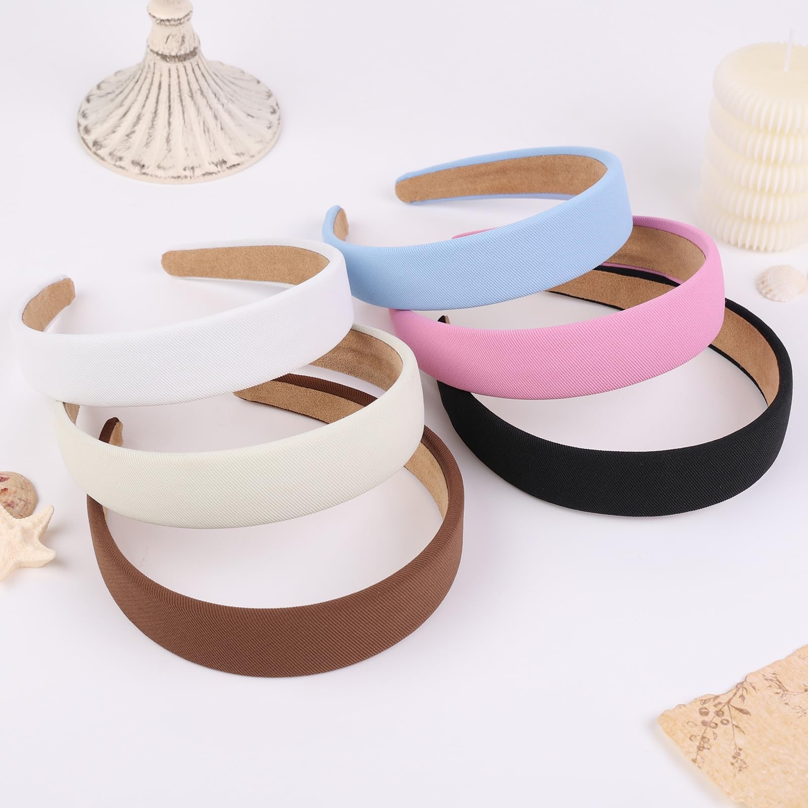 XTREND 6 1 Count (Pack of 6), Black, Brown, Pink, Light Blue, Cream, White