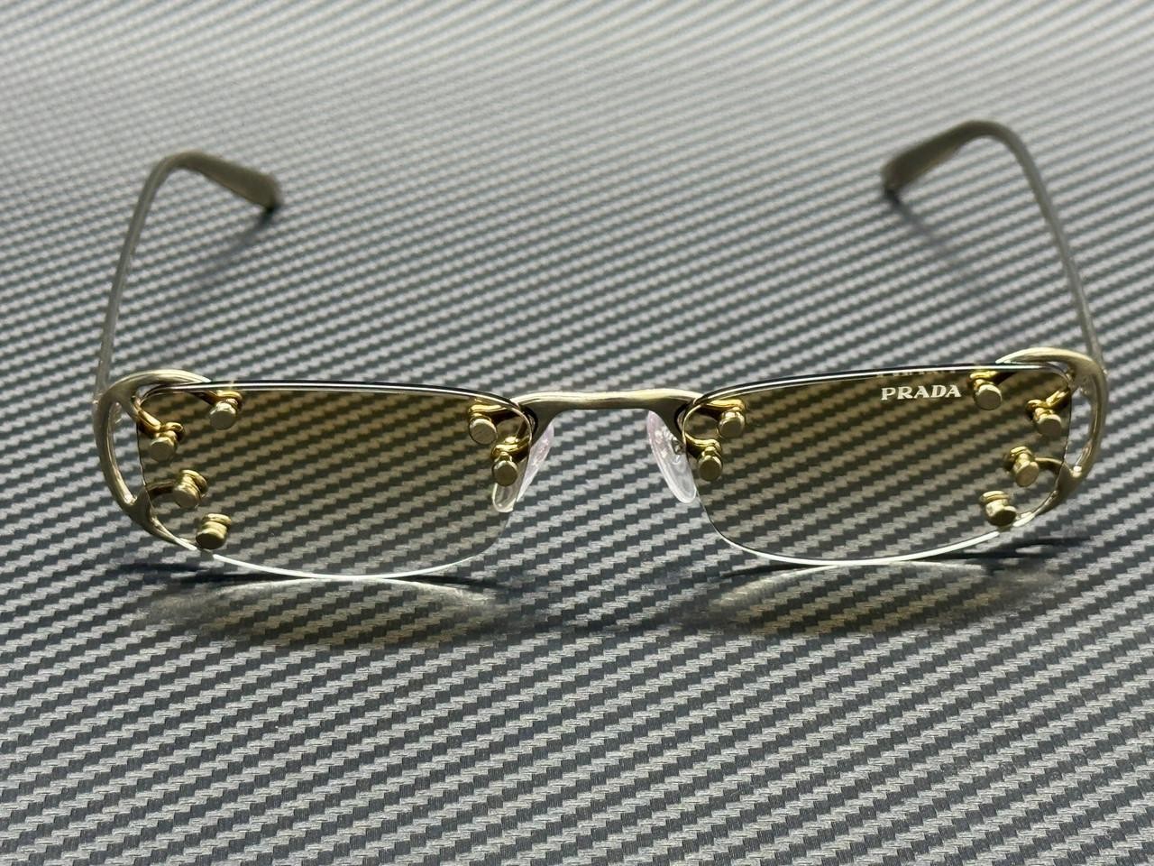 PRADA PR C57S 29H30V Pallido Nouveau Light Brown Gradient Men’s 52 mm Sunglasses