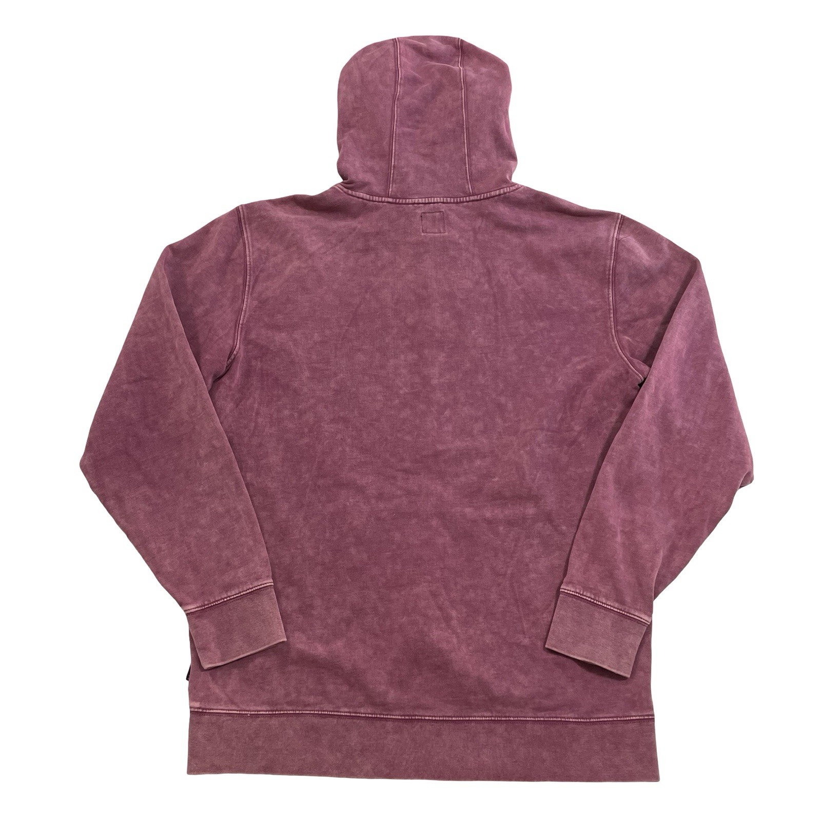 VANS Box Logo Easy-Wash Size L Burgundy Hoodie Sweatshirt (Retail $65)