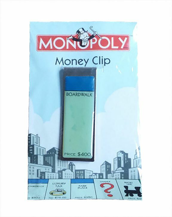 Card Game Accessory Hasbro Monopoly Boardwalk Metal Board Piece Money Clip