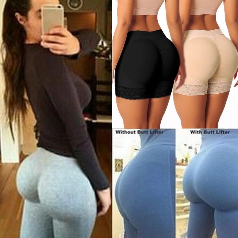 Booty Bra Padded Panties Underwear Hip Enhancer Body Shaper FAKE ASS Butt Lifter