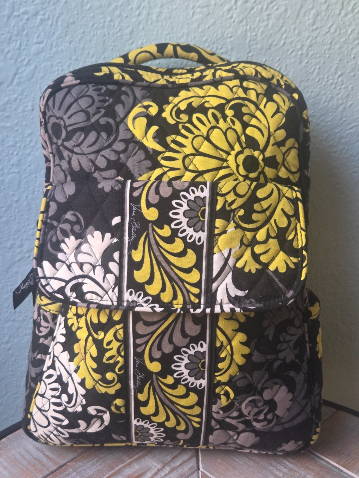 Vera Bradley Medium Backpack Baroque Pattern New Without Tags