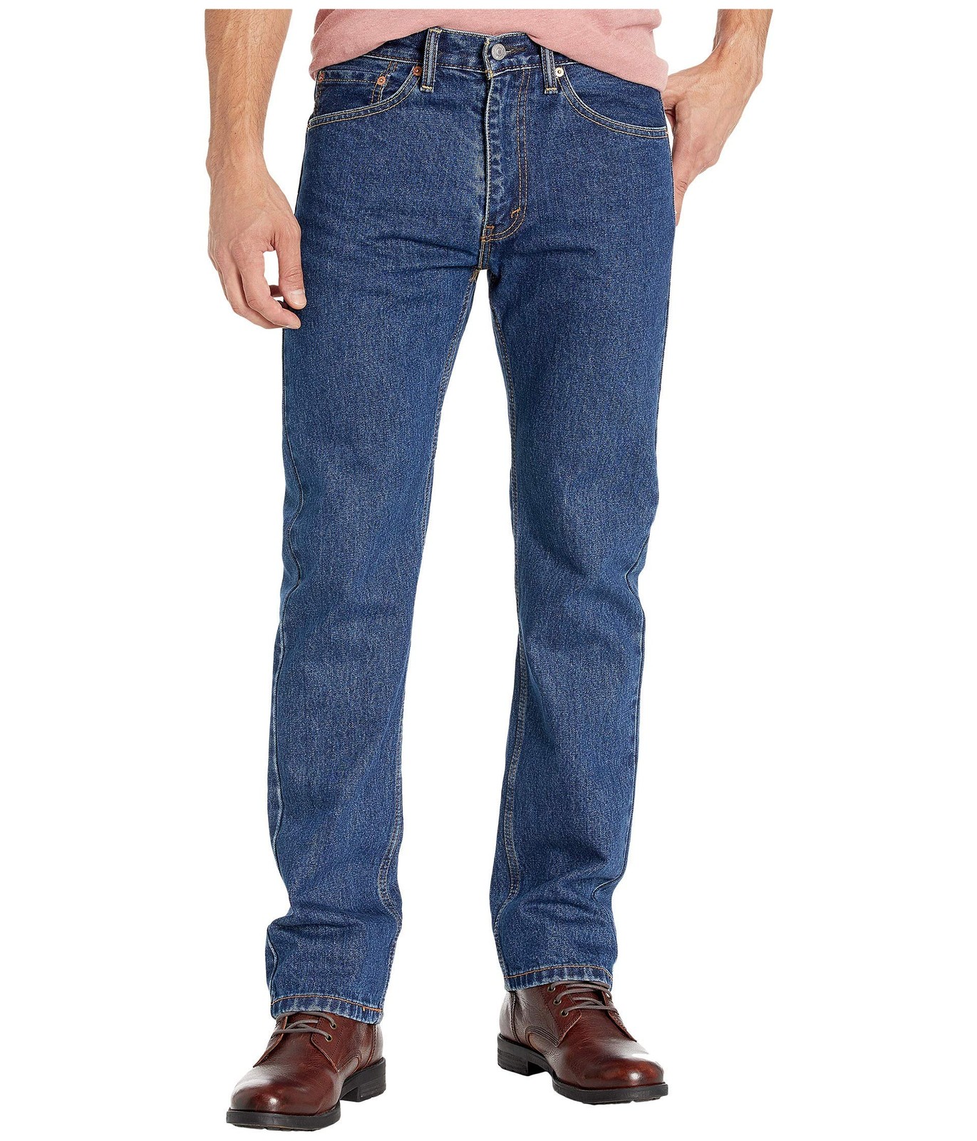 Levi’s® 505® Men’s Regular Dark Stonewash Size 38 Inseam 32