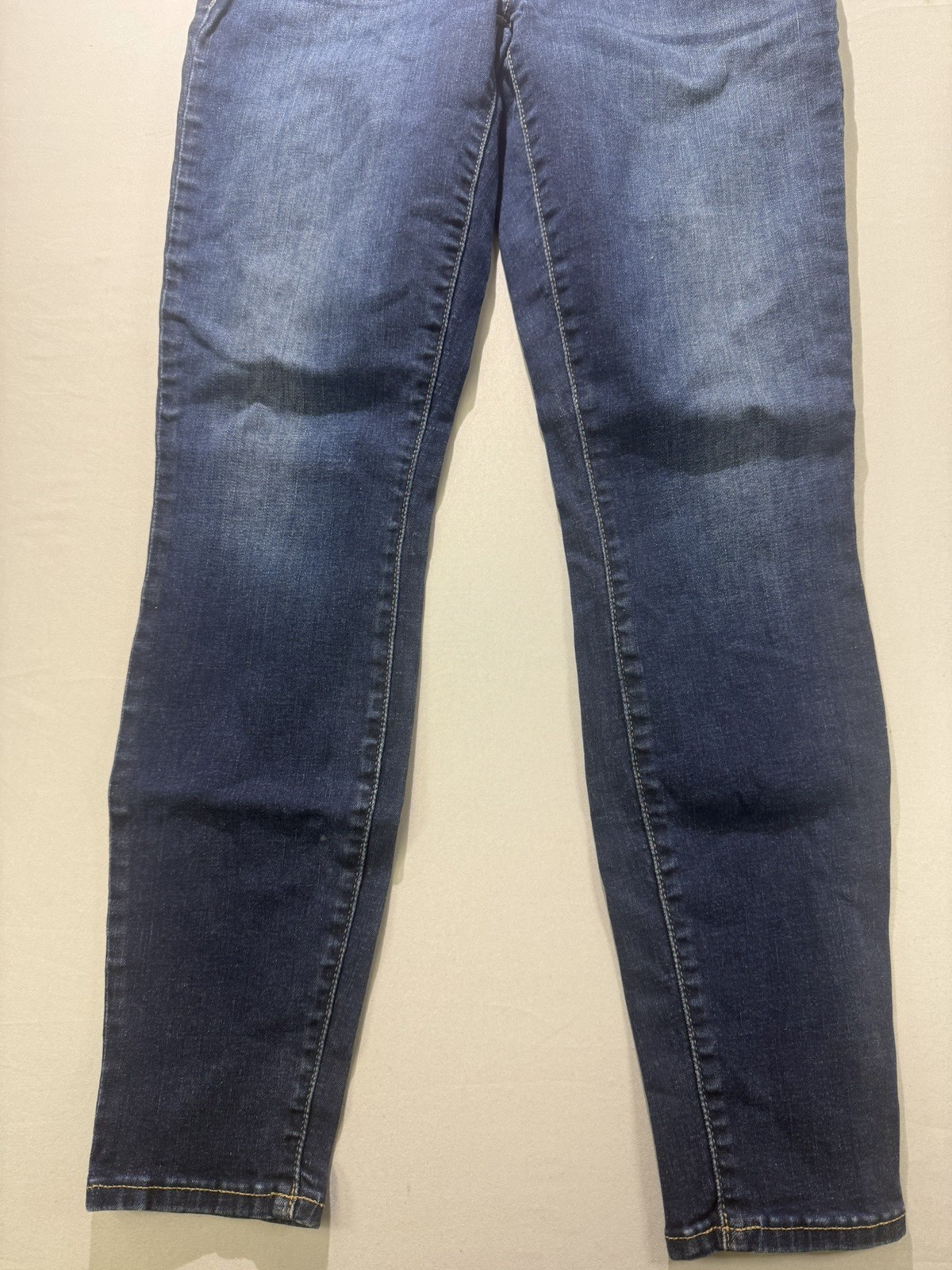 Lucky Brand Womens Dark Wash Denim Mid Rise Skinny Ankle Jeans Size 8/29