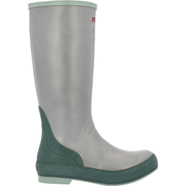 Xtratuf Women’s 15 in Legacy Boot – Grey/Dark Forest/Octopus Print XWL1OP
