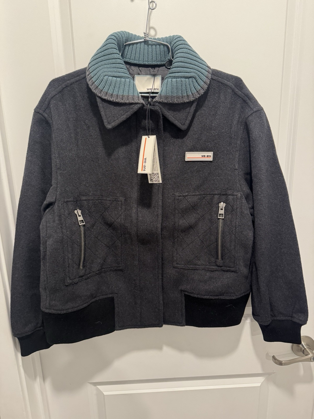 We-ar4 Womens 100% Virgin Wool Jacket Size SMALL NWT
