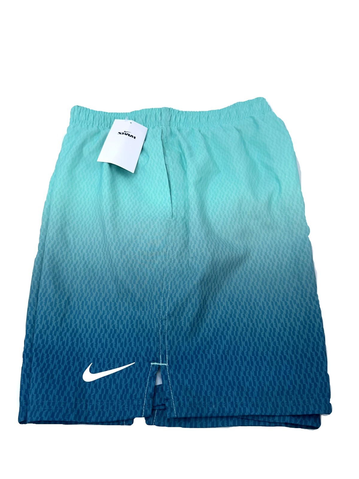 $60 Nike Men’s Ombre Brief Lined Swim Trunks-NESSG534448-Green Abyss-Medium-New