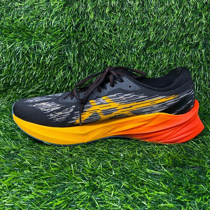 Asics Novablast 3 Men’s 12 Black Orange Running Athletic Sneakers Shoes 1945