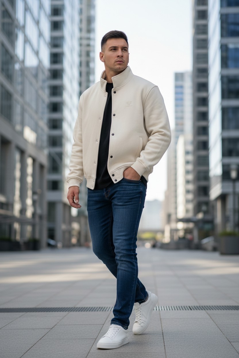 The Official MESSI Collection Men’s Fleece Lined Midweight Jacket