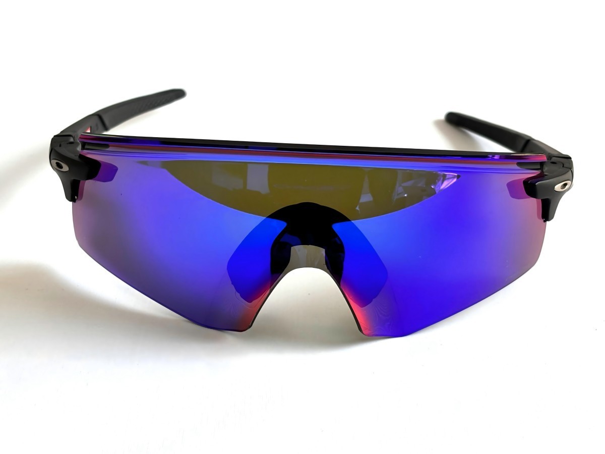New Oakley Encoder OO9471 Black/PRIZM Blue MIRROR Outdoors Sunglasses US