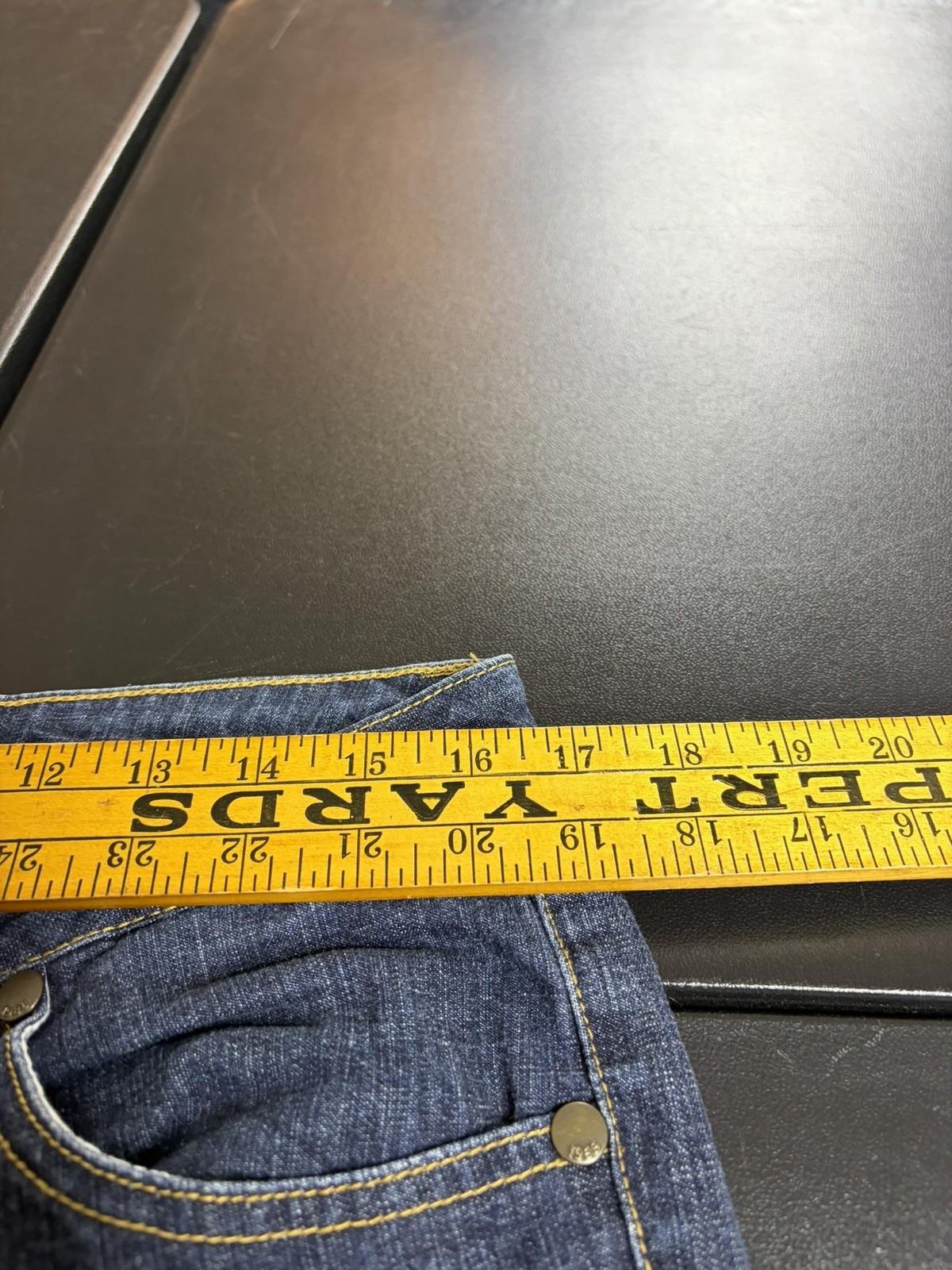 Arizona Jean Co. Jeans Juniors 11 Blue Med Wash Bootcut Stretch 31×31.5