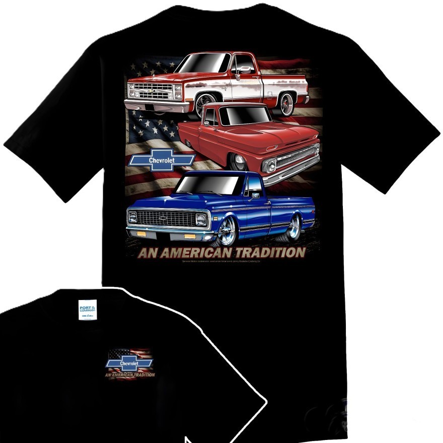 Squarebody Truck Shirt C10 Classic Chevy Pickup Vintage Graphic Tee
