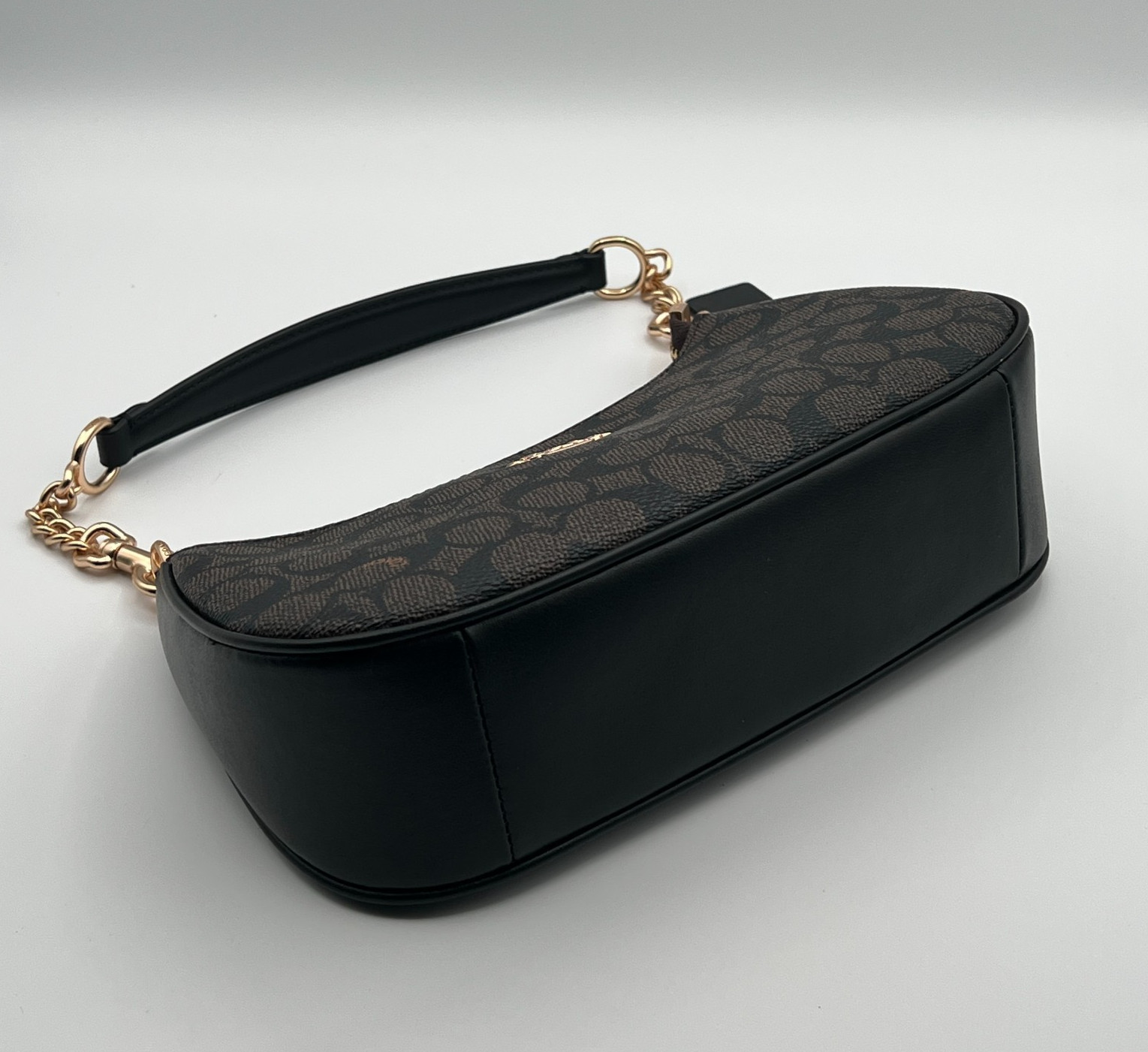 Coach Outlet Teri Brown Shoulder Women’s Bag Signature Canva NWOT