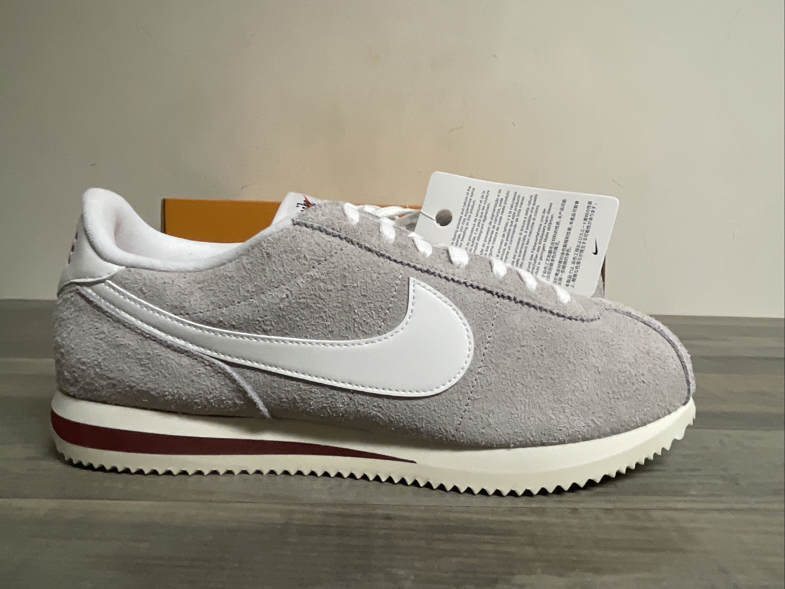 Nike Cortez SE College Grey Sail Sneakers Shoes HF3142 001 Men’s Size 11.5 NEW