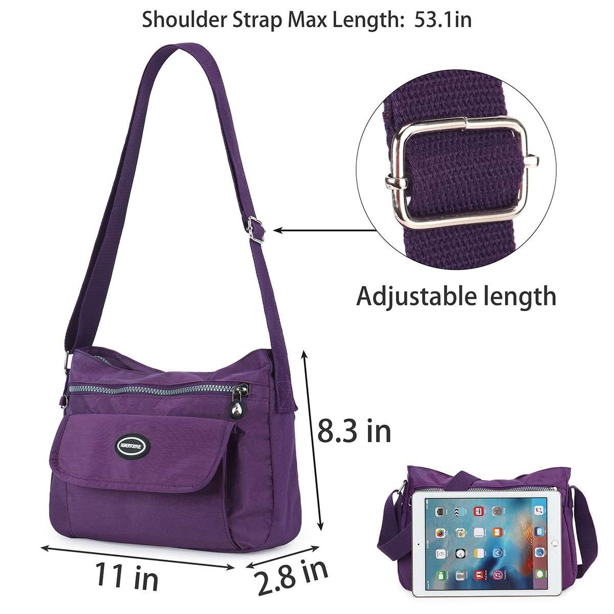 Women Shoulder Bag Waterproof Messenger Cross Body Ladies Handbag Bag Purse New