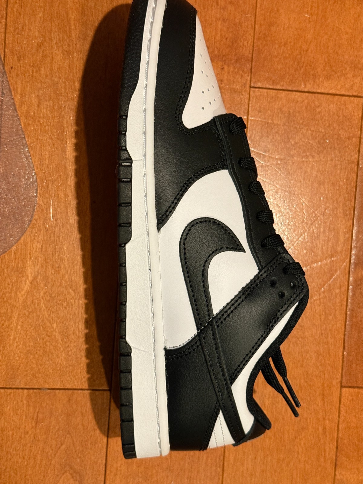 BRAND NEW IN BOX Nike Dunk Low Panda Black/White Athletic Sneakers 6.5 M / 8 W