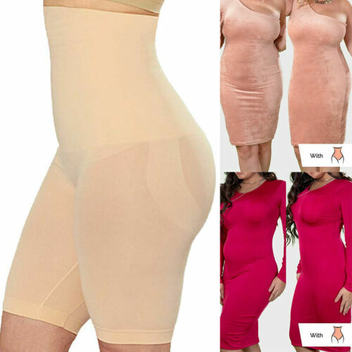 Shaperin All Day Every Day High-Waisted Body Shaper Shorts Slim Tummy Control US