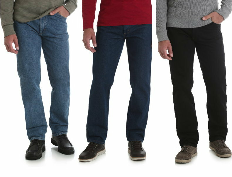 Men’s Rustler by Wrangler Classic Regular Fit Straight Leg Jean