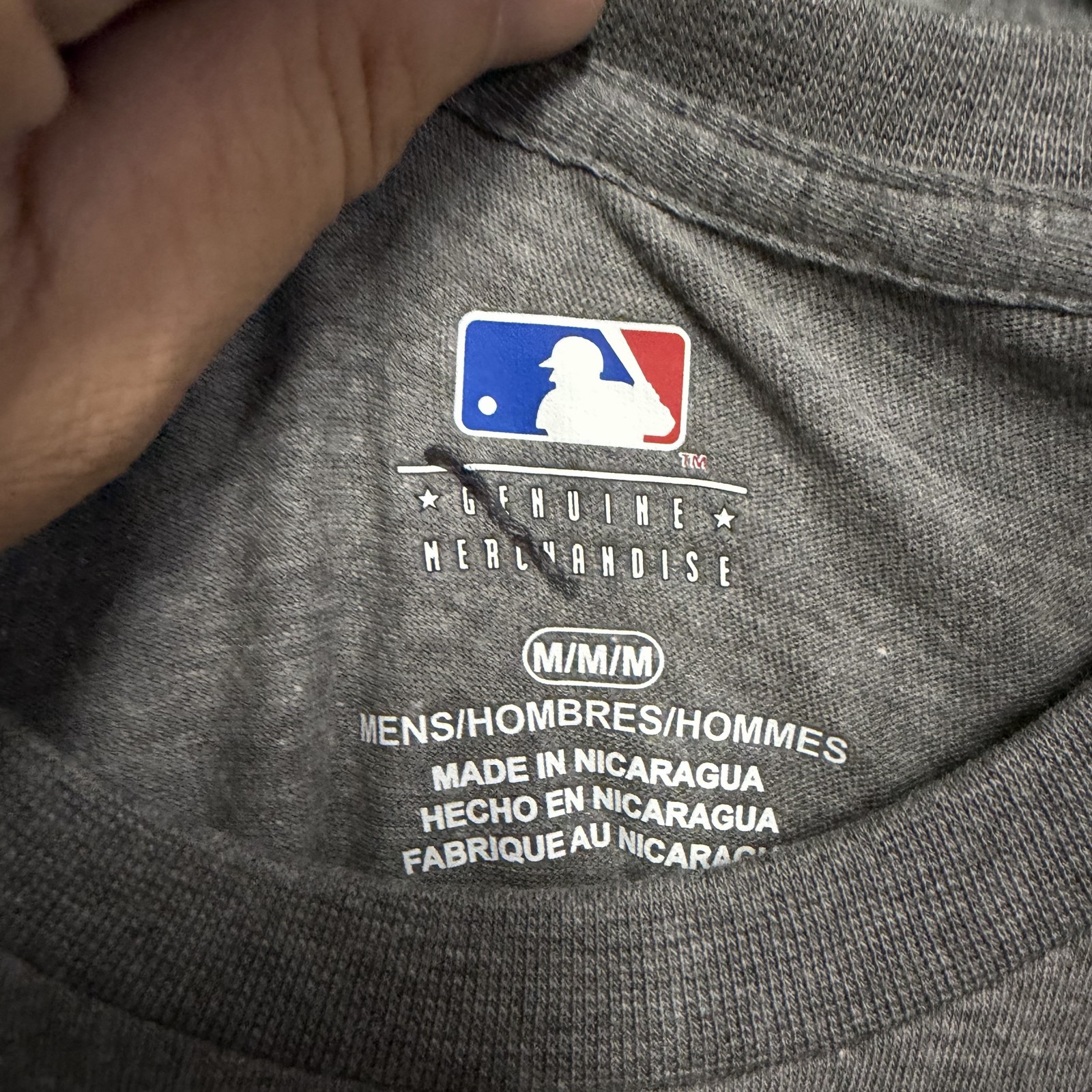 NEW Oakland Athletics MLB Men’s Gray Heather T-Shirt Short Sleeve Size M