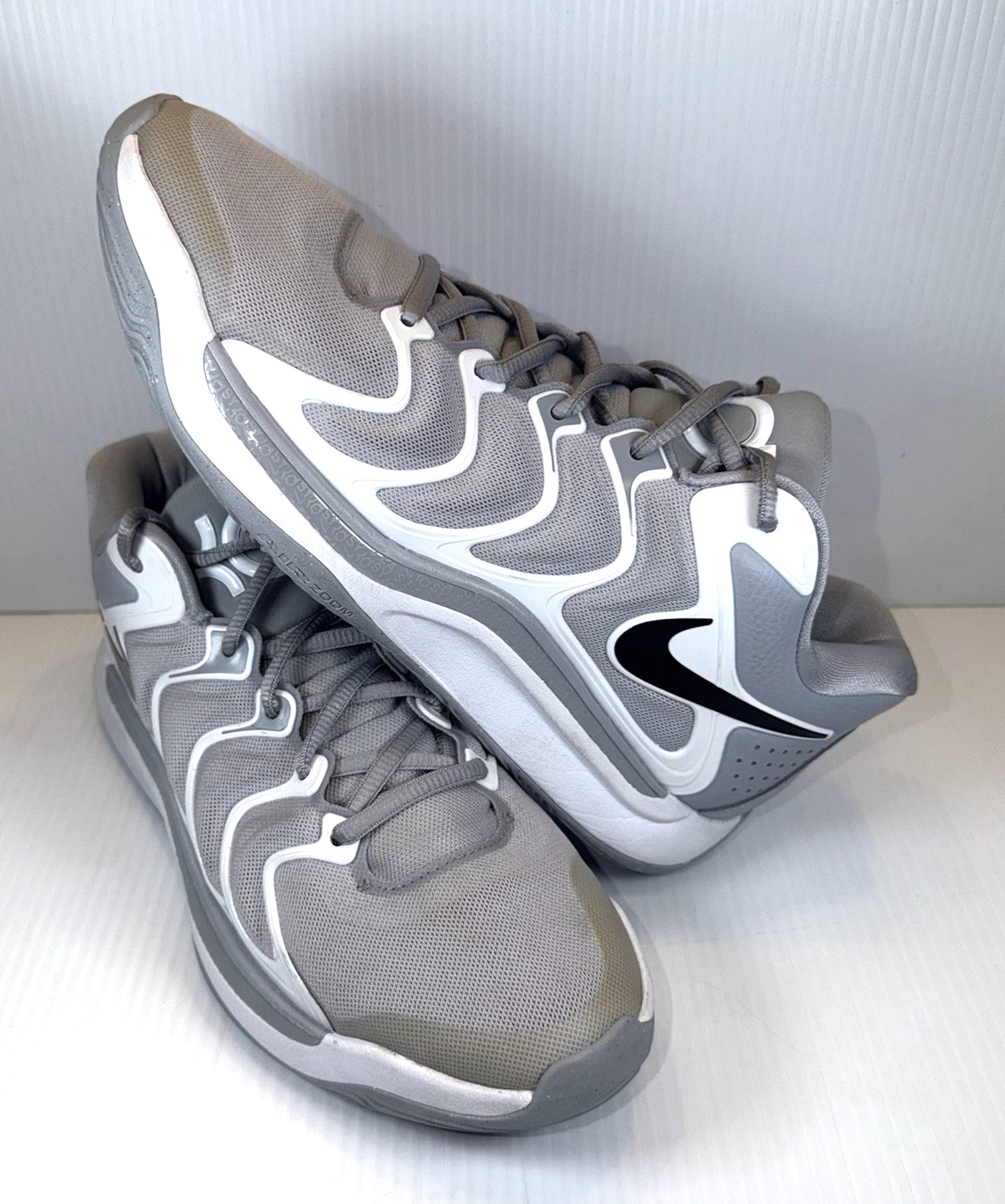 Nike KD17 TB Kevin Durant Men’s Basketball Shoes Size 8.5 Wolf Grey EUC