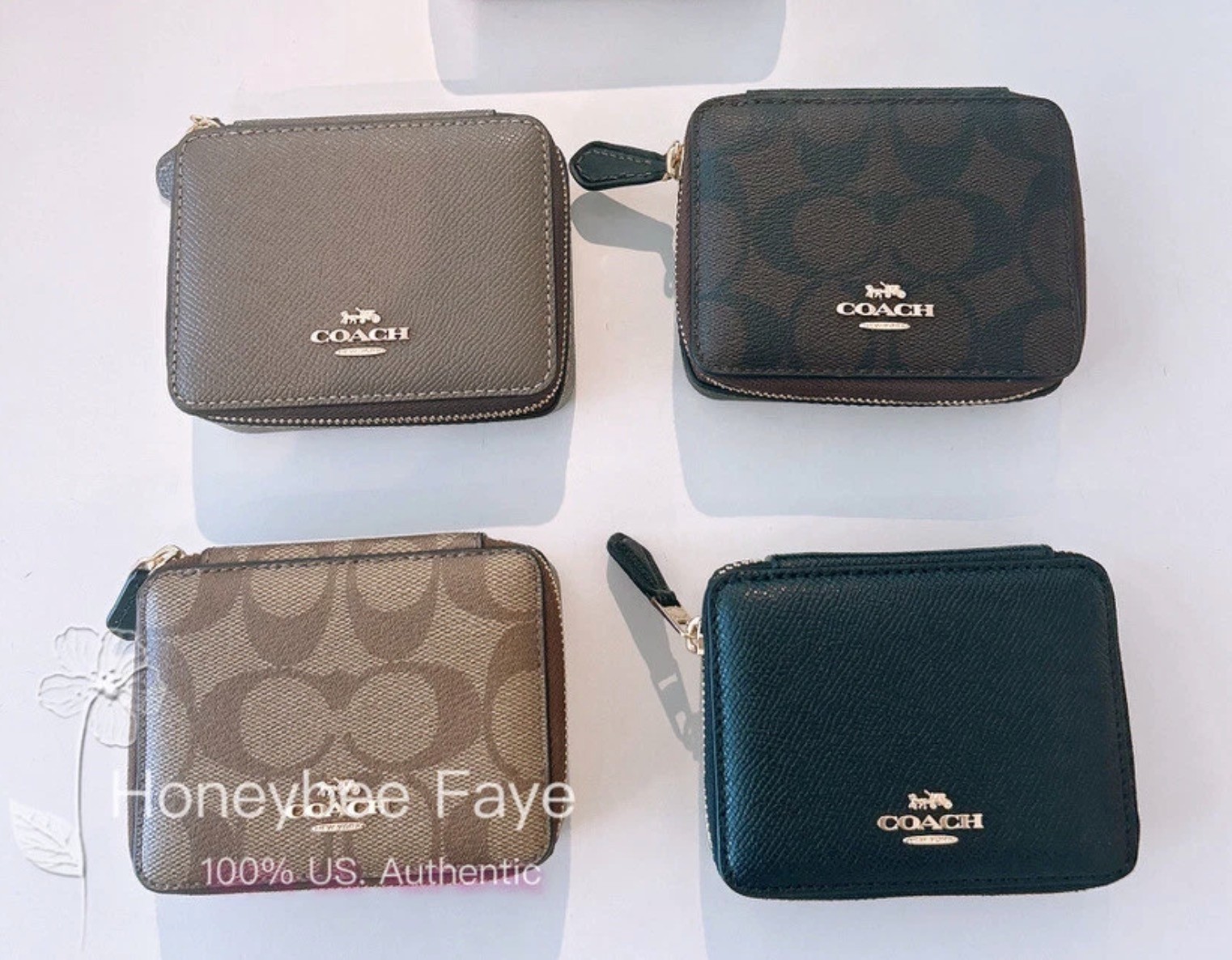 NWT Coach Weekly Pill Box In Signature Canvas CR921/C3349/C4579