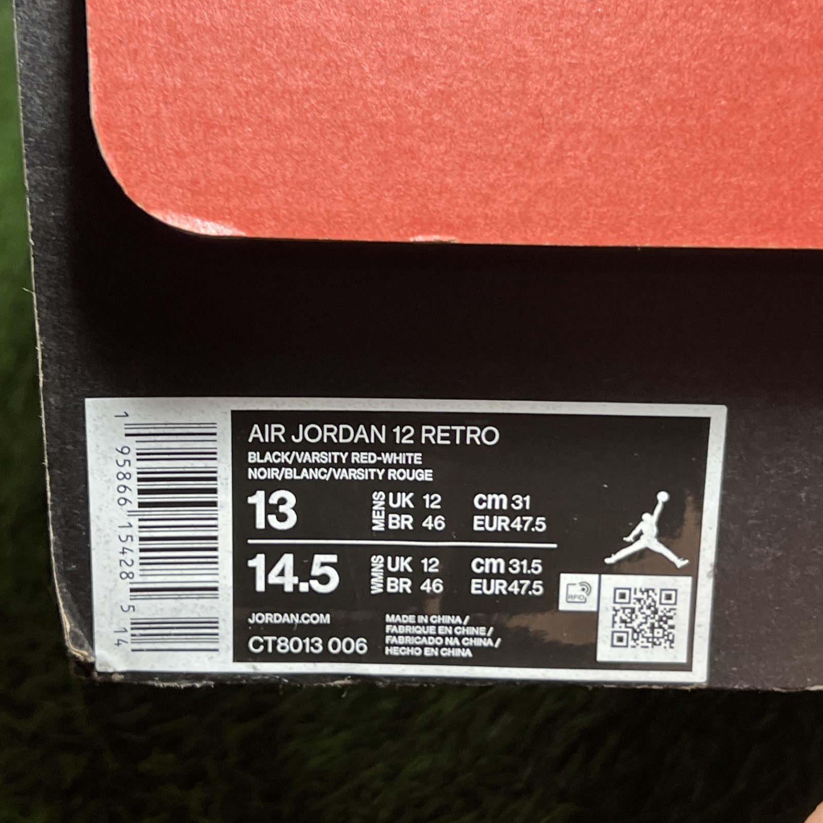Size 13 – Jordan 12 Retro Mid Playoff