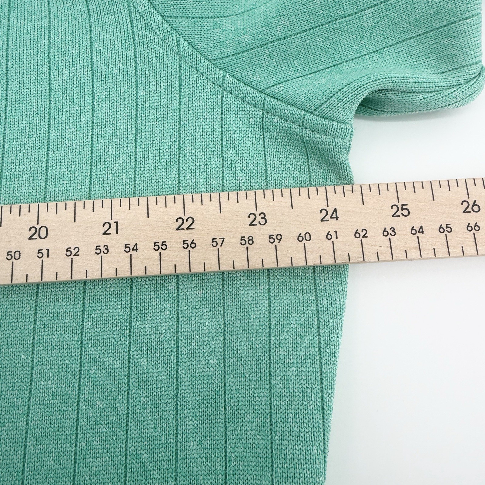 FootJoy Heather Spearmint Drop Needle Quarter Zip Golf Pullover Sweater Mens L