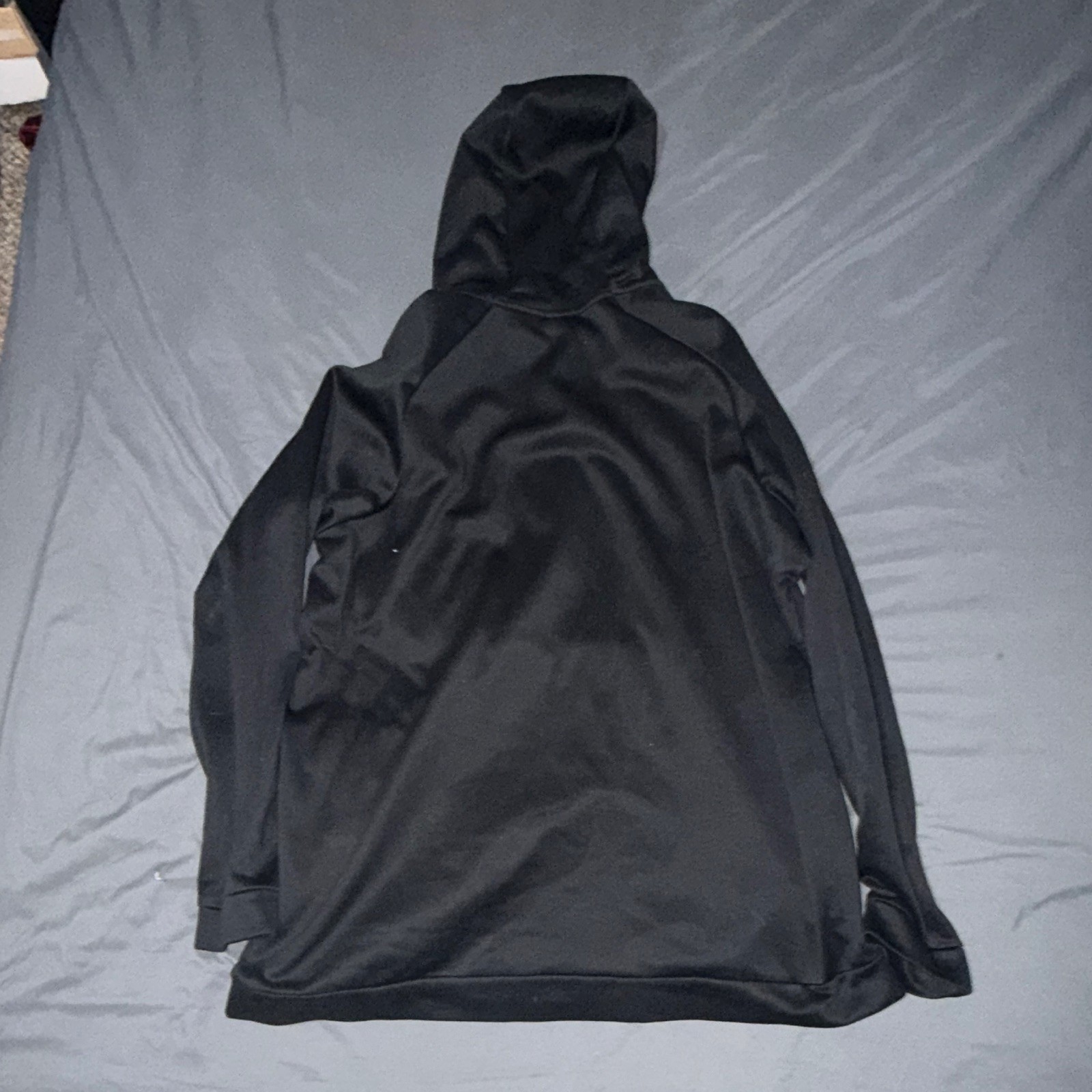 Nike Dri-FIT Men’s 3XL Black Pullover Fleece Hoodie Logo Regular Fit