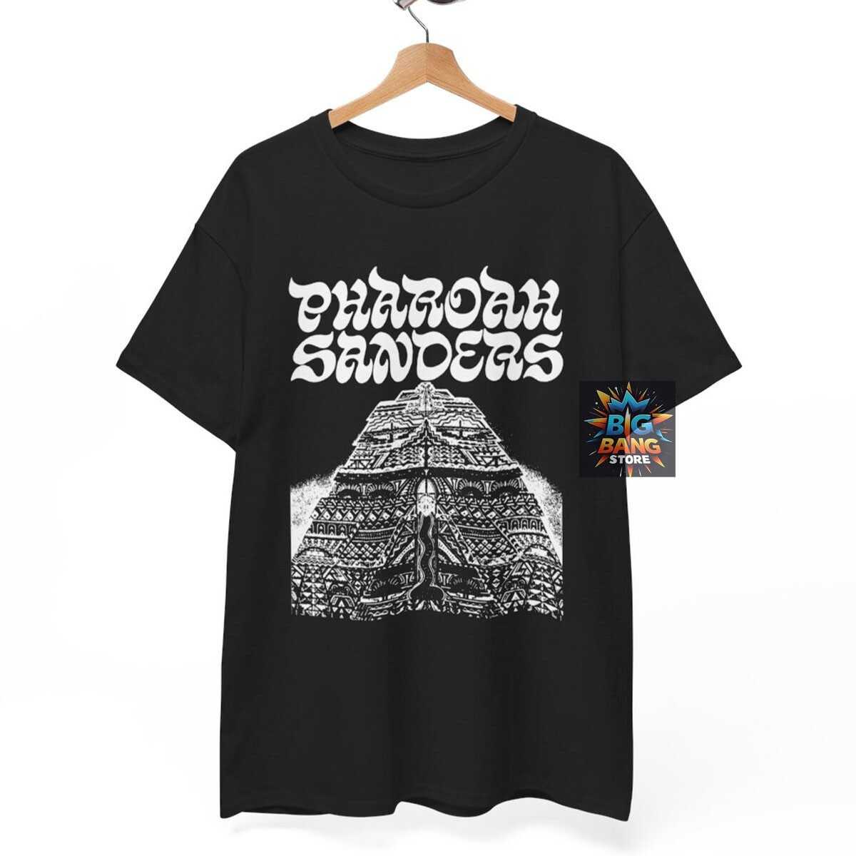 Pharoah Sanders T-Shirt, movie Music Band Rock Punk Metal, Unisex tee