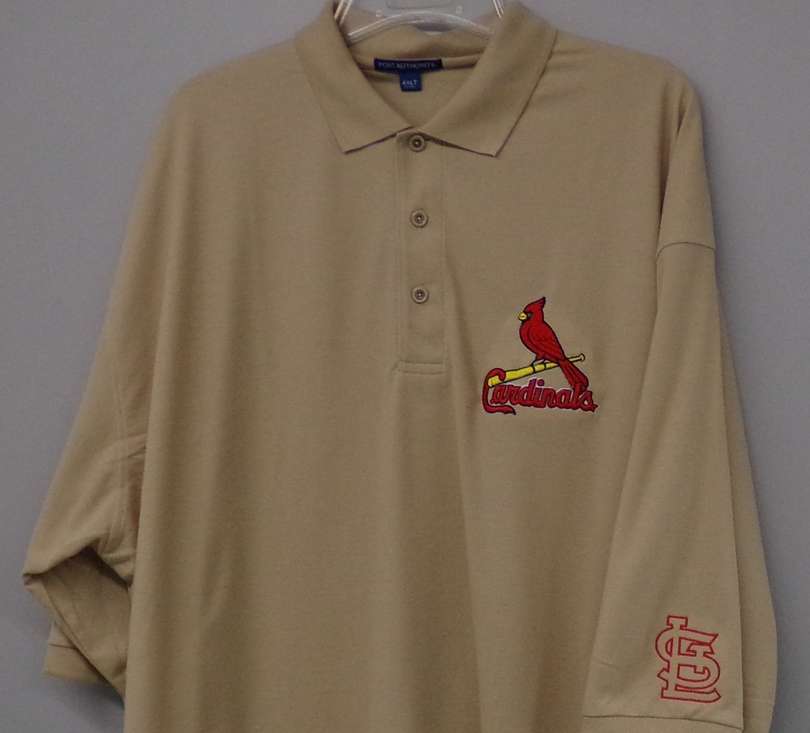 St. Louis Cardinals MLB Baseball Embroidered Mens Polo Shirt XS-6XL, LT-4XLT New